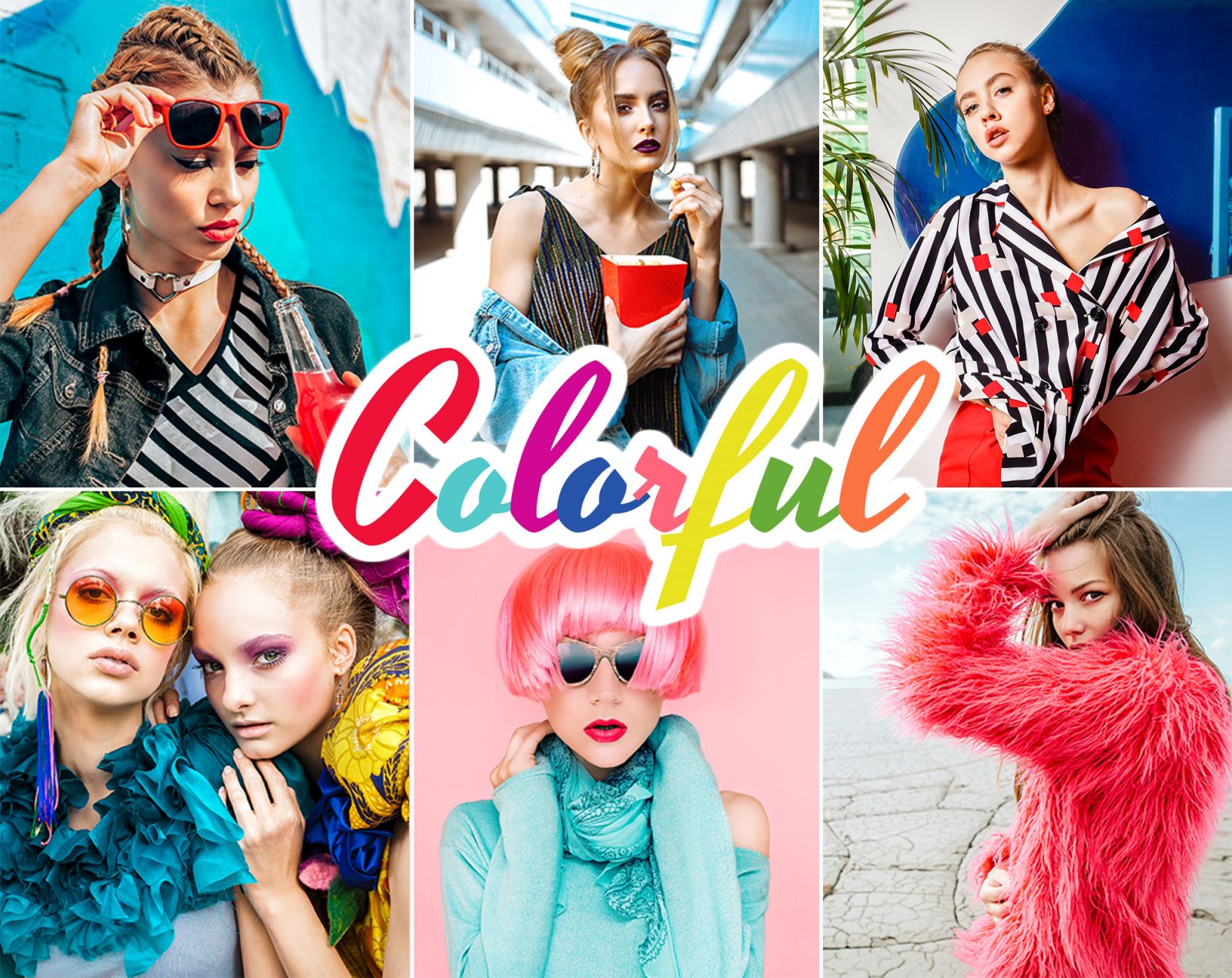 Colorful Lightroom presets