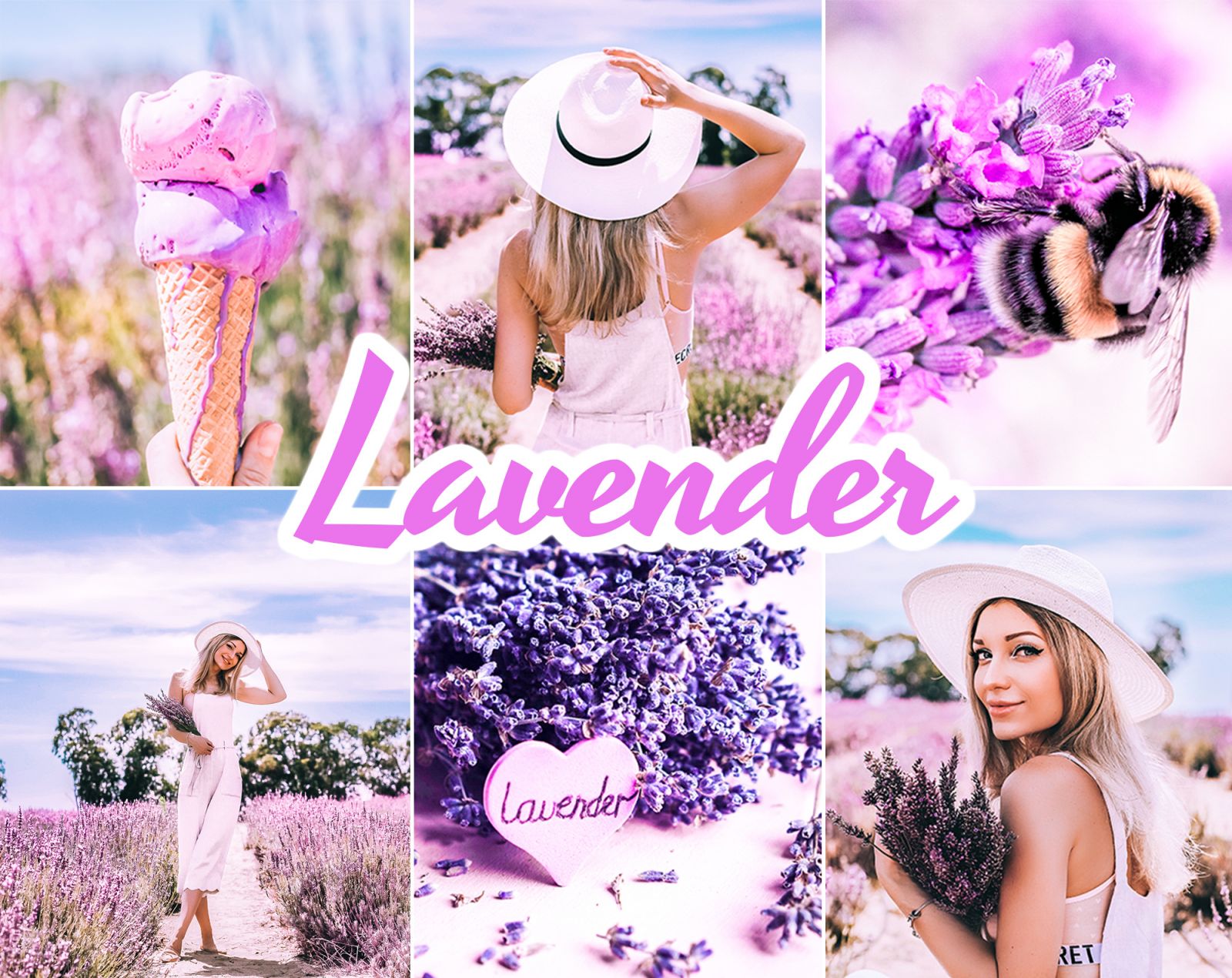 Lavender Lightroom presets