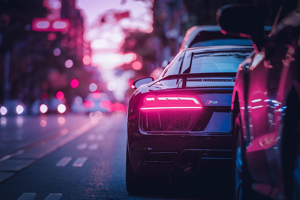 Neon Lights preset – after