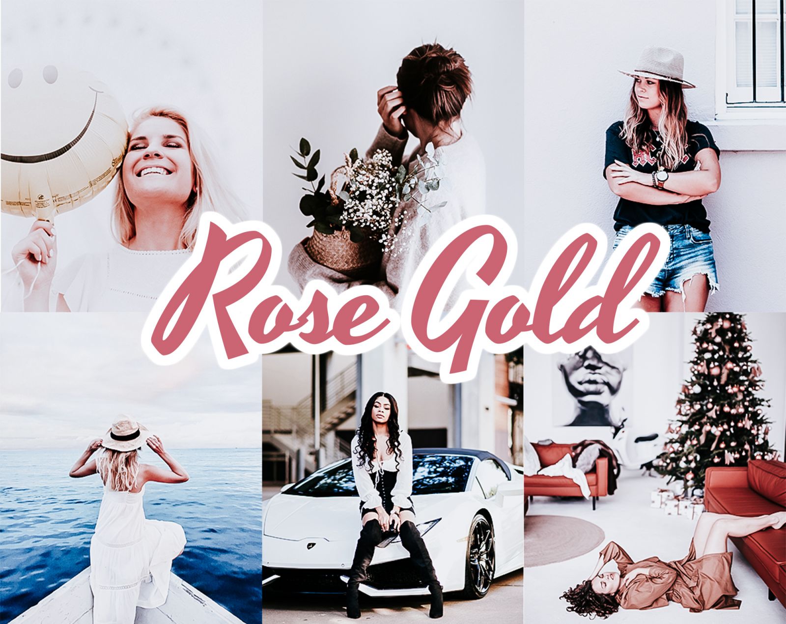 Rose Gold Lightroom presets