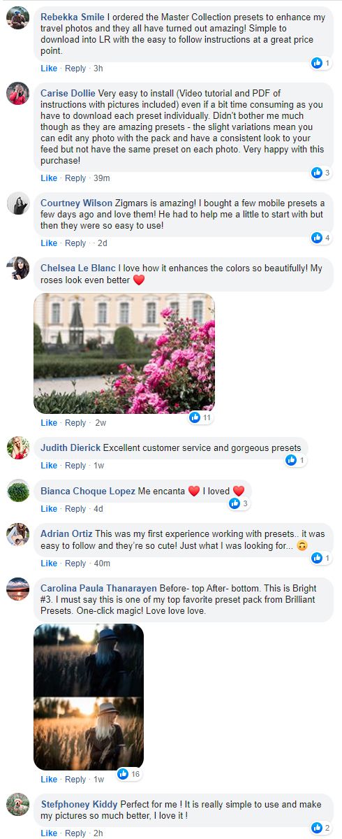 Customer feedback message