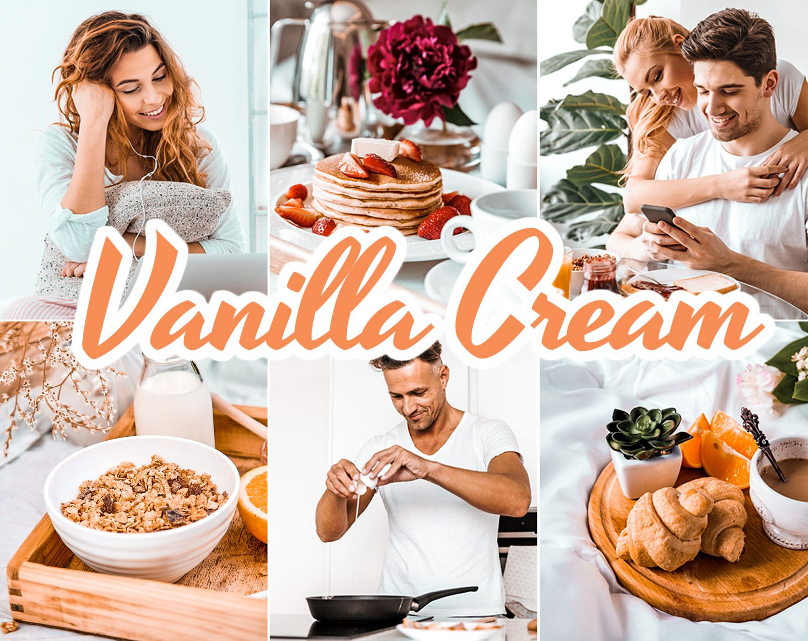 Vanilla Cream Lightroom presets