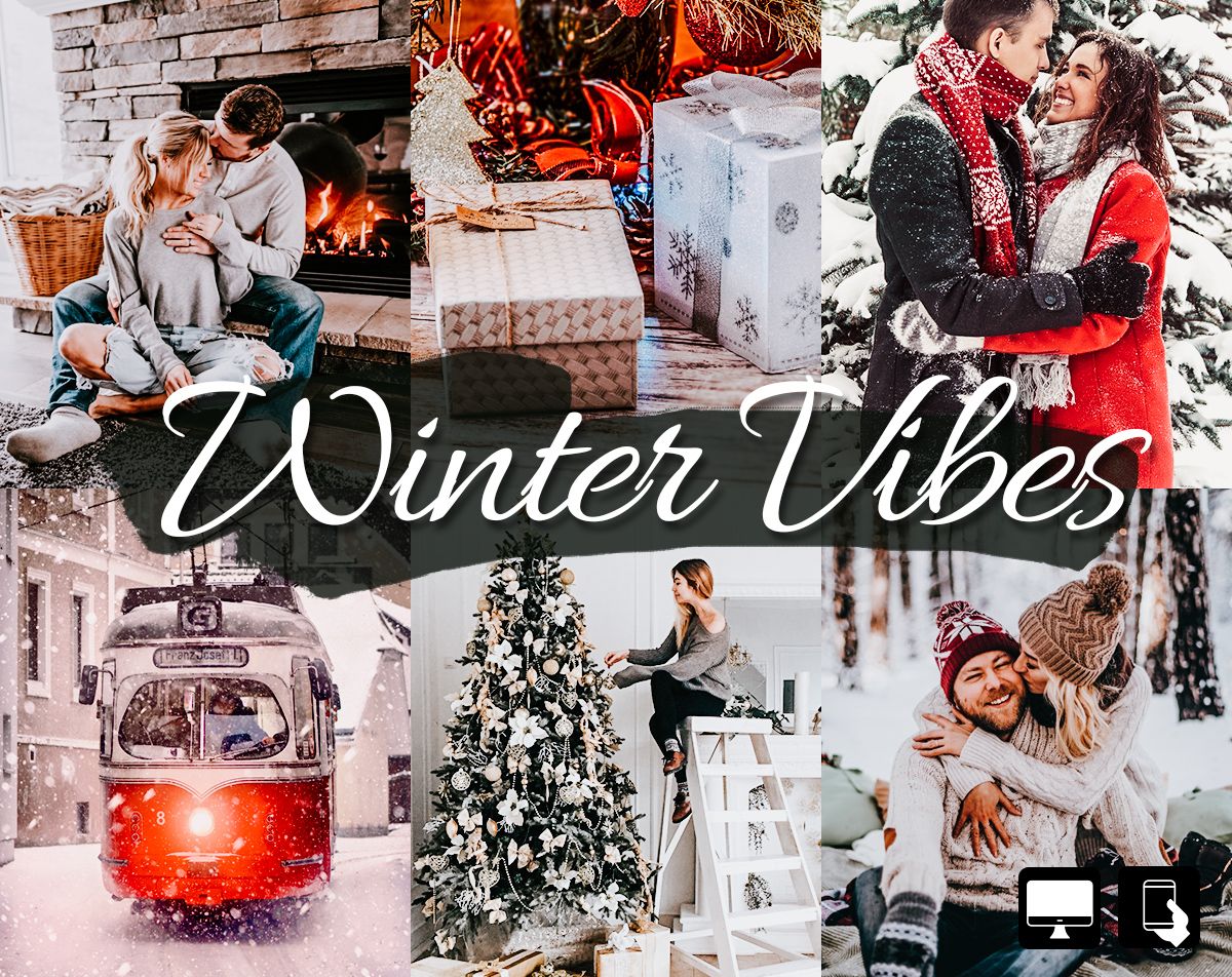 Winter Vibes Lightroom presets